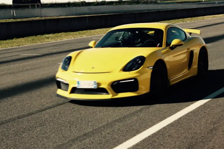 Porsche Cayman GT4 - Prova al Circuito Tazio Nuvolari - 87
