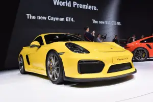 Porsche Cayman GT4 - Salone di Ginevra 2015 - 3