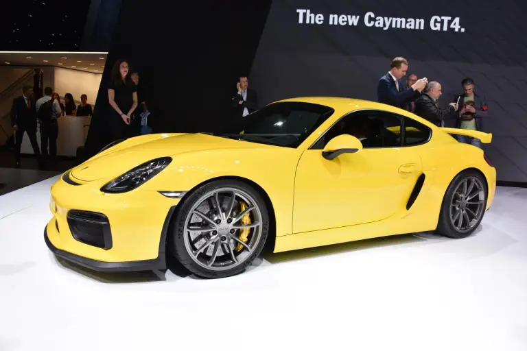 Porsche Cayman GT4 - Salone di Ginevra 2015 - 4