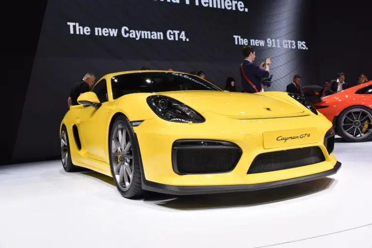 Porsche Cayman GT4 - Salone di Ginevra 2015 - 5