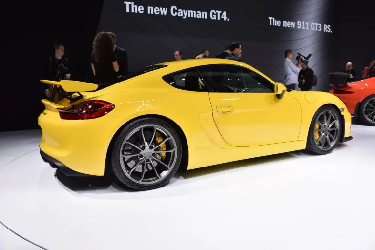 Porsche Cayman GT4 - Salone di Ginevra 2015 - 8
