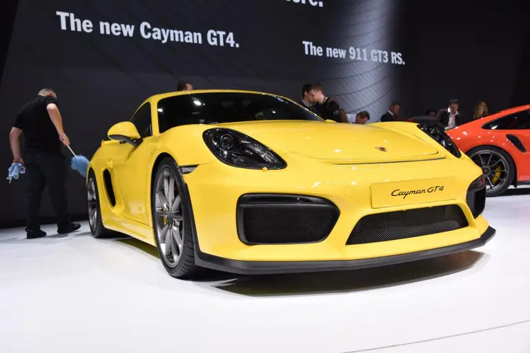 Porsche Cayman GT4 - Salone di Ginevra 2015 - 9