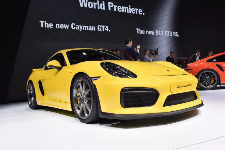 Porsche Cayman GT4 - Salone di Ginevra 2015 - 13