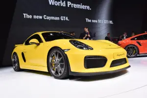 Porsche Cayman GT4 - Salone di Ginevra 2015 - 16