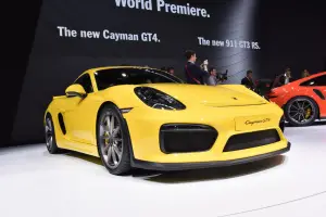 Porsche Cayman GT4 - Salone di Ginevra 2015 - 18