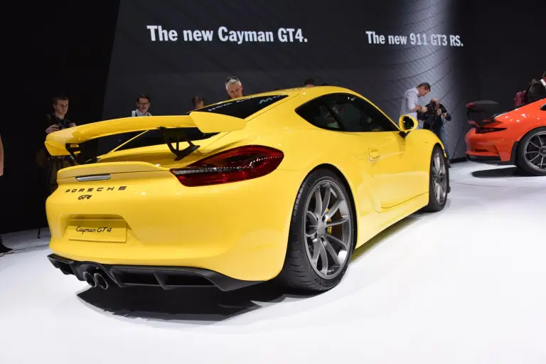 Porsche Cayman GT4 - Salone di Ginevra 2015 - 12