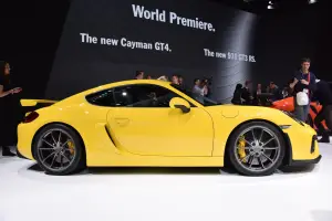 Porsche Cayman GT4 - Salone di Ginevra 2015 - 21