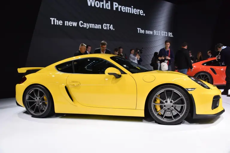 Porsche Cayman GT4 - Salone di Ginevra 2015 - 25