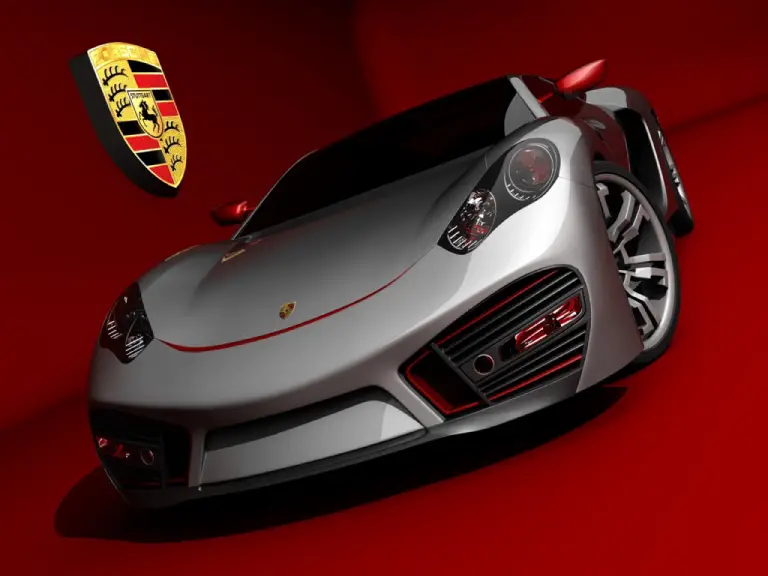 Porsche Concept by Emil Baddal - rendering - 6