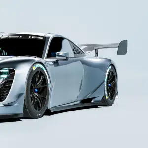 Porsche GT1 EVO render