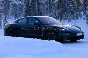 Porsche Mission E - Foto spia 06-12-2017