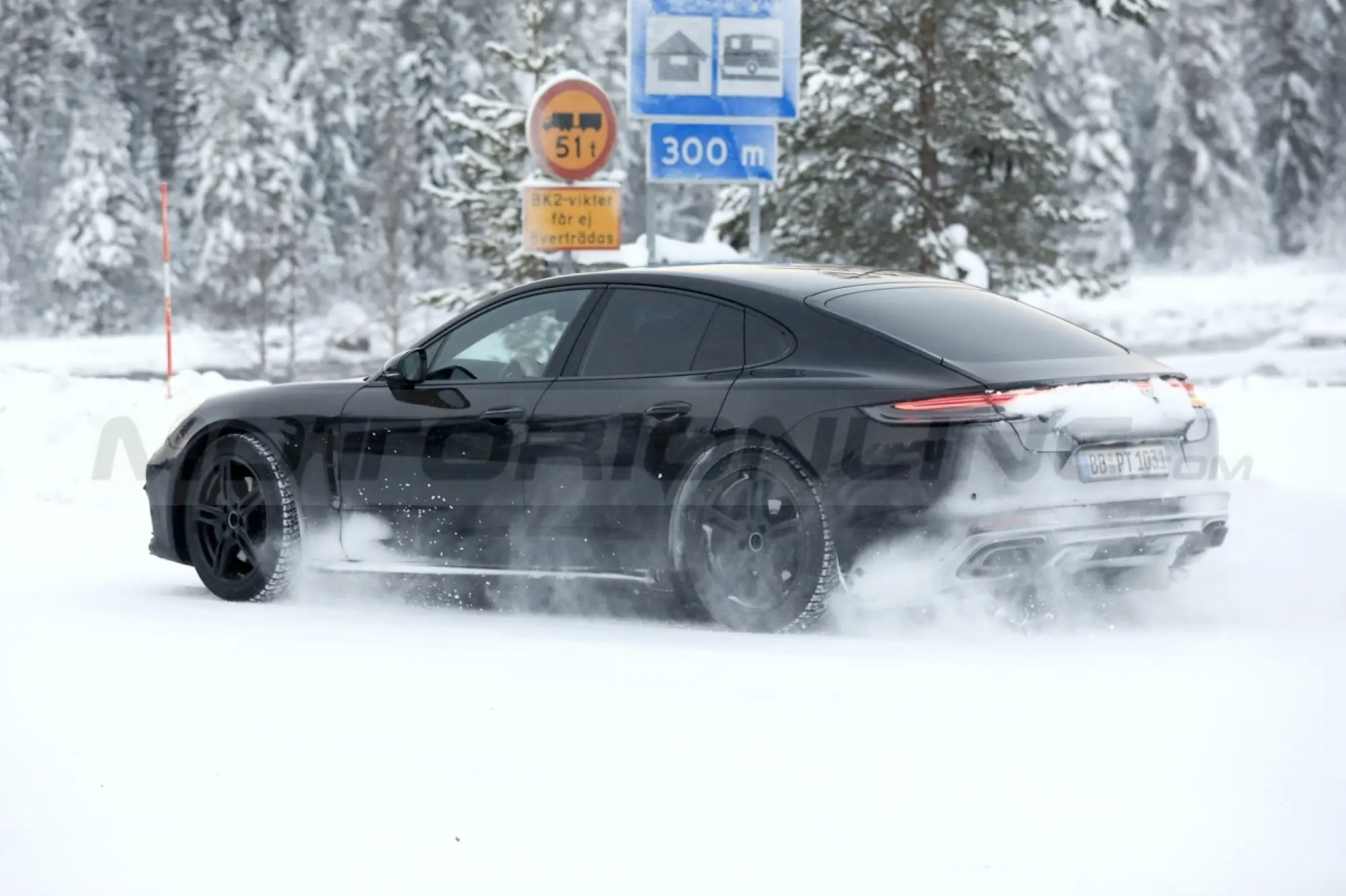Porsche Panamera 2024 - Foto Spia 07-01-2022 - 7