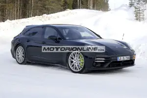 Porsche Panamera Sport Turismo facelift - Foto spia 31-3-2020