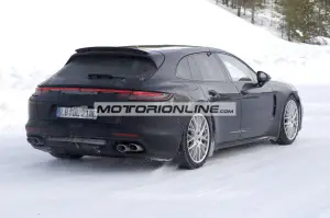 Porsche Panamera Sport Turismo facelift - Foto spia 31-3-2020