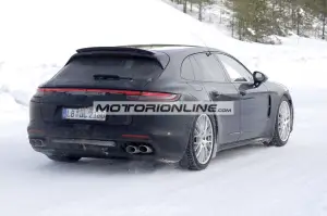 Porsche Panamera Sport Turismo facelift - Foto spia 31-3-2020