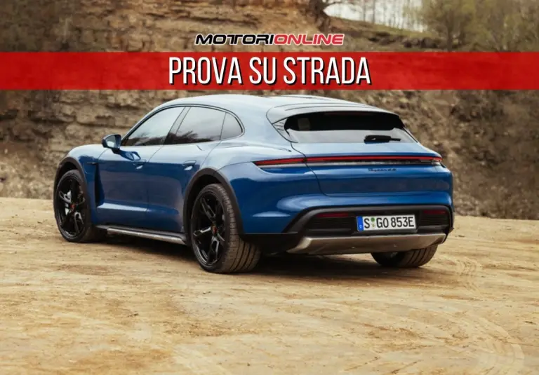 Porsche Taycan Cross Turismo - Prova su Strada  - 1