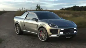 Porsche Traykan - Rendering