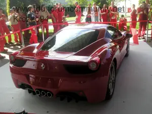 Presentazione della Ferrari 458 Italia a Maranello