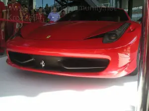 Presentazione della Ferrari 458 Italia a Maranello