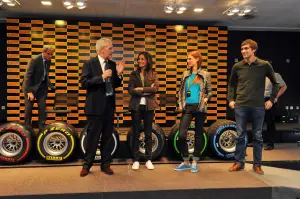 Presentazione Pirelli Pneumatici F1 2012 ad Abu Dhabi - gennaio 2012