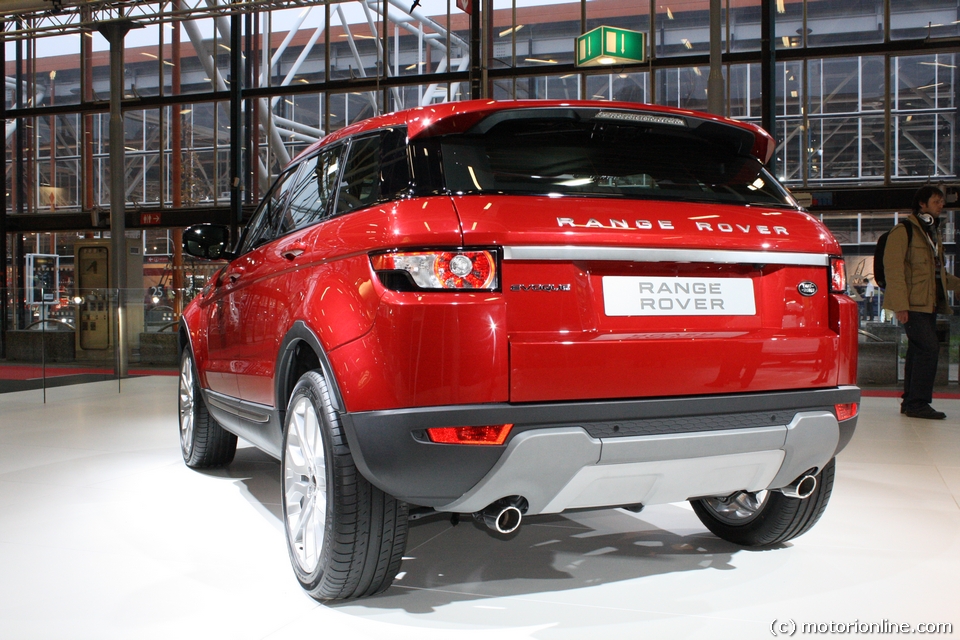 Presentazione Range Rover Evoque 5 Porte