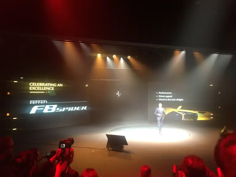 Presentazione Ferrari V8 Spider - Universo Ferrari - 1