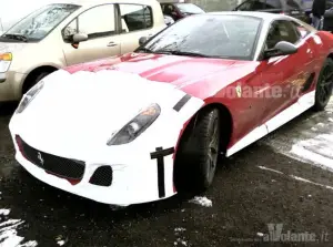 Prime foto spia della Ferrari 599 GTO - 1