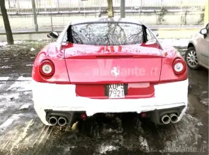 Prime foto spia della Ferrari 599 GTO