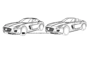 Progetti della Mercedes SLS AMG spider - 2