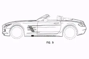 Progetti della Mercedes SLS AMG spider - 3