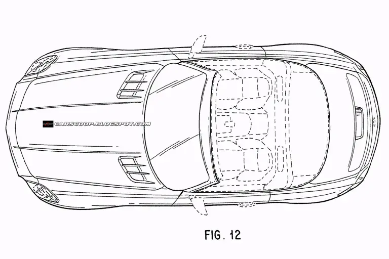 Progetti della Mercedes SLS AMG spider - 6
