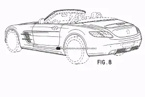 Progetti della Mercedes SLS AMG spider - 7