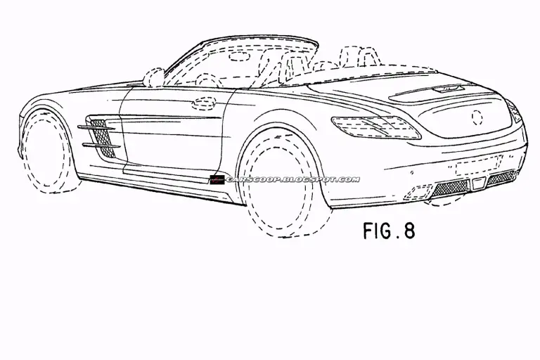 Progetti della Mercedes SLS AMG spider - 7
