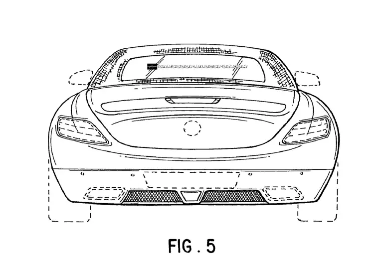 Progetti della Mercedes SLS AMG spider - 8