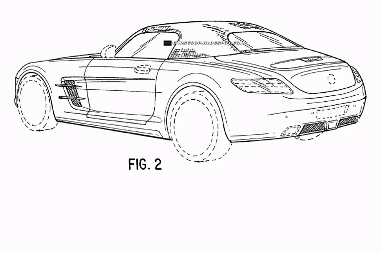 Progetti della Mercedes SLS AMG spider - 10