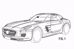 Progetti della Mercedes SLS AMG spider - 11