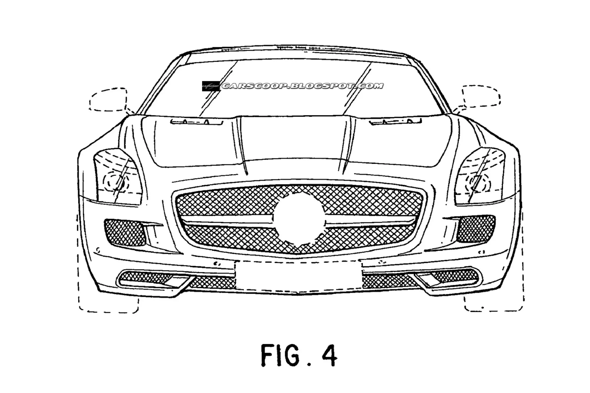 Progetti della Mercedes SLS AMG spider - 12