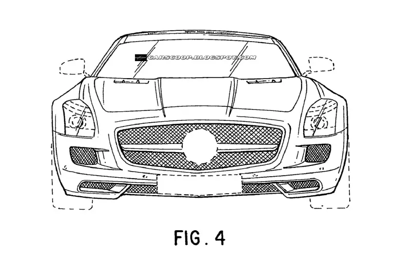Progetti della Mercedes SLS AMG spider - 12