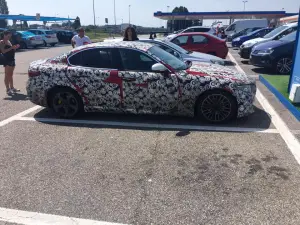 Prototipo Alfa Romeo Giulia - Foto spia 02-08-2017 - 1