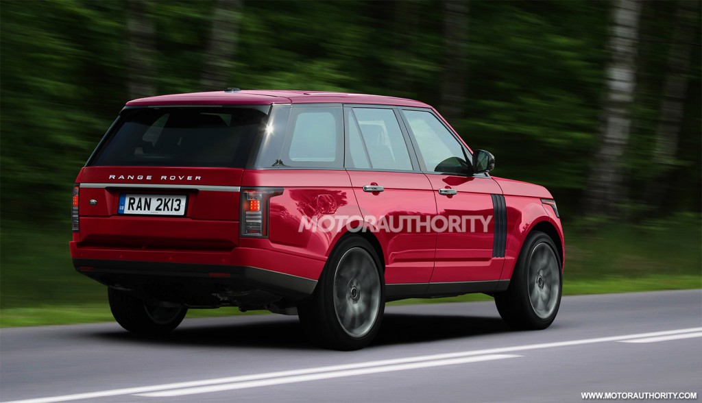 Range Rover Classic 2013 rendering non ufficiali