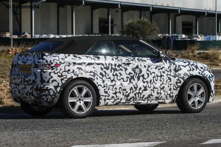 Range Rover Evoque Cabrio - Foto spia 12-02-2015 - 5