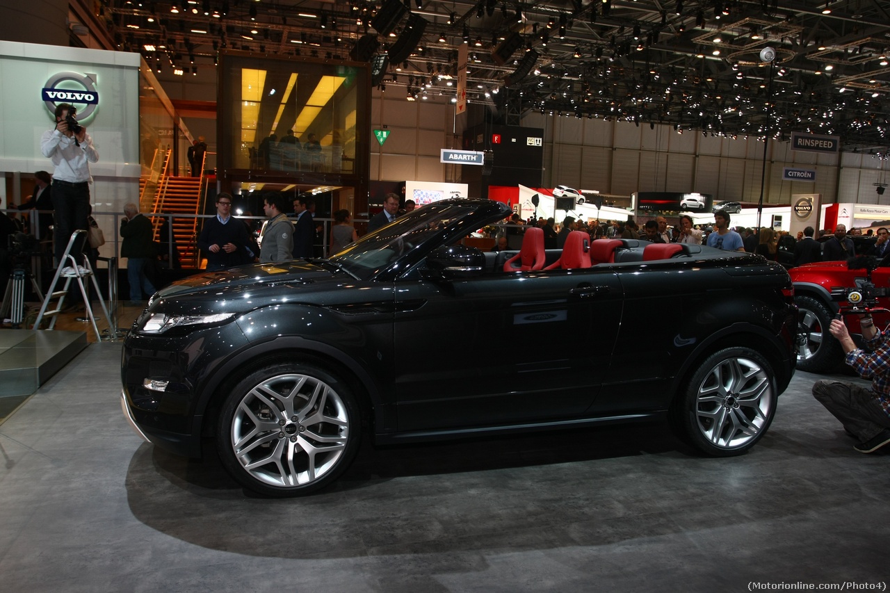 Range Rover Evoque Convertible Concept - Salone di Ginevra 2012