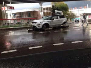 Range Rover Evoque - Incidente Sochi