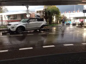 Range Rover Evoque - Incidente Sochi