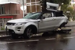 Range Rover Evoque - Incidente Sochi