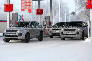 Range Rover Evoque MY 2019 foto spia 15 gennaio 2018