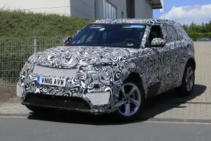 Range Rover Sport Coupe foto spia Nurburgring 19 luglio 2016