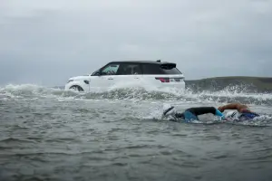 Range Rover Sport P400e - Sfida in mare