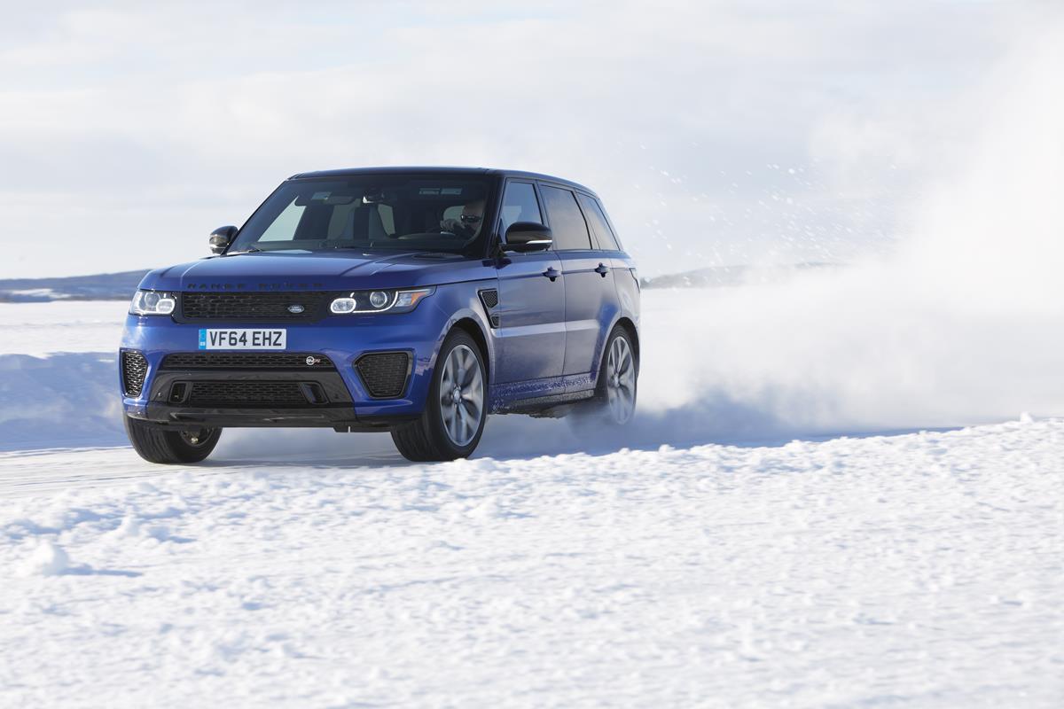 Range Rover Sport SVR al Circolo Polare Artico