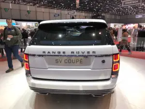 Range Rover SV Coupe - Salone di Ginevra 2018
